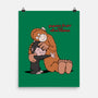 Punch-Kun And Ora-Mama-None-Matte-Poster-joerawks