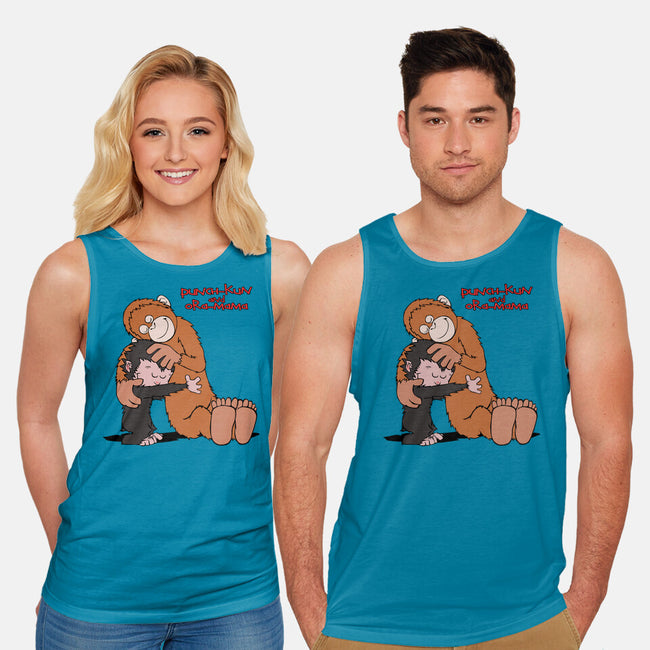Punch-Kun And Ora-Mama-Unisex-Basic-Tank-joerawks