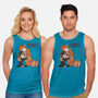 Punch-Kun And Ora-Mama-Unisex-Basic-Tank-joerawks