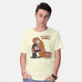 Punch-Kun And Ora-Mama-Mens-Basic-Tee-joerawks