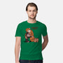 Punch-Kun And Ora-Mama-Mens-Premium-Tee-joerawks