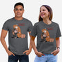 Punch-Kun And Ora-Mama-Unisex-Basic-Tee-joerawks