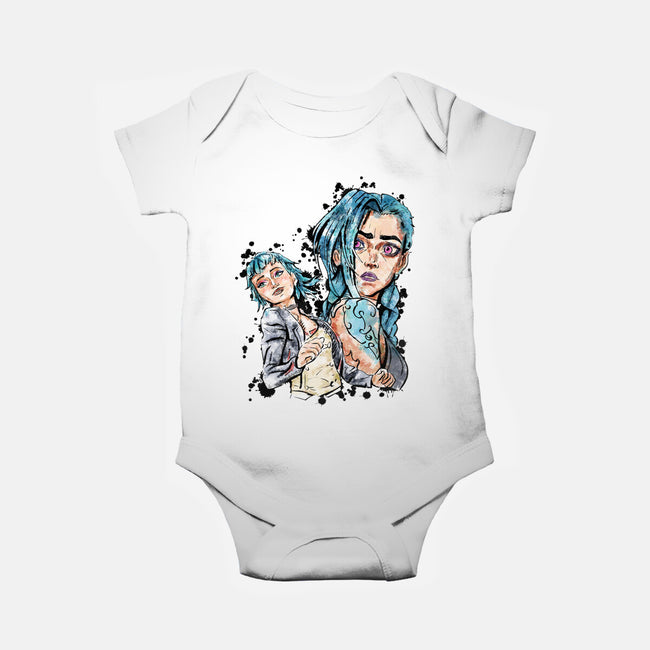 Two Universes-Baby-Basic-Onesie-nickzzarto