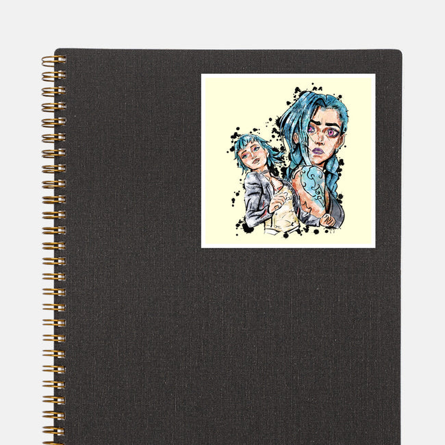 Two Universes-None-Glossy-Sticker-nickzzarto