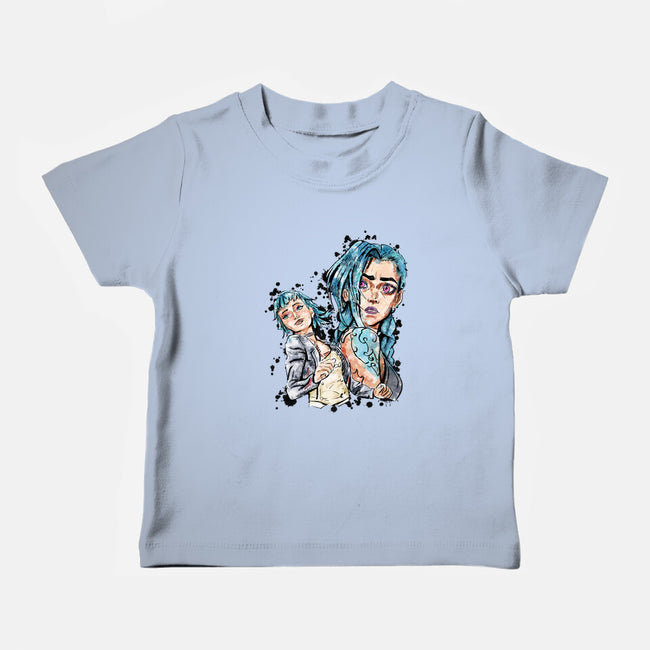 Two Universes-Baby-Basic-Tee-nickzzarto