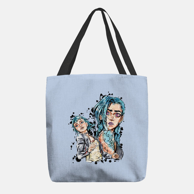 Two Universes-None-Basic Tote-Bag-nickzzarto