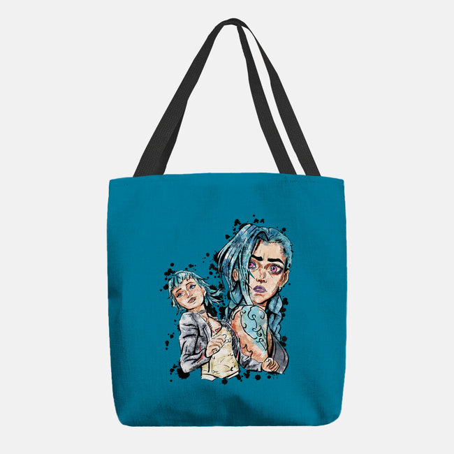 Two Universes-None-Basic Tote-Bag-nickzzarto
