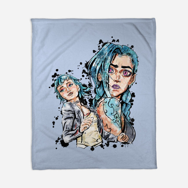 Two Universes-None-Fleece-Blanket-nickzzarto