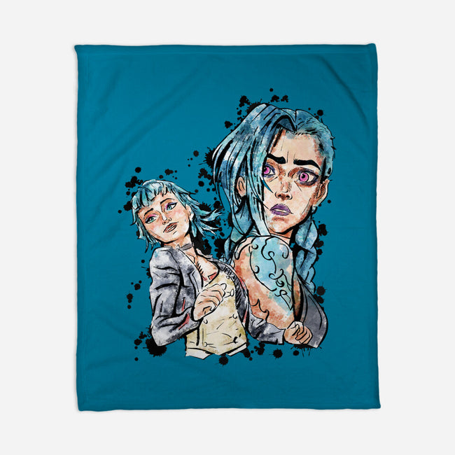 Two Universes-None-Fleece-Blanket-nickzzarto