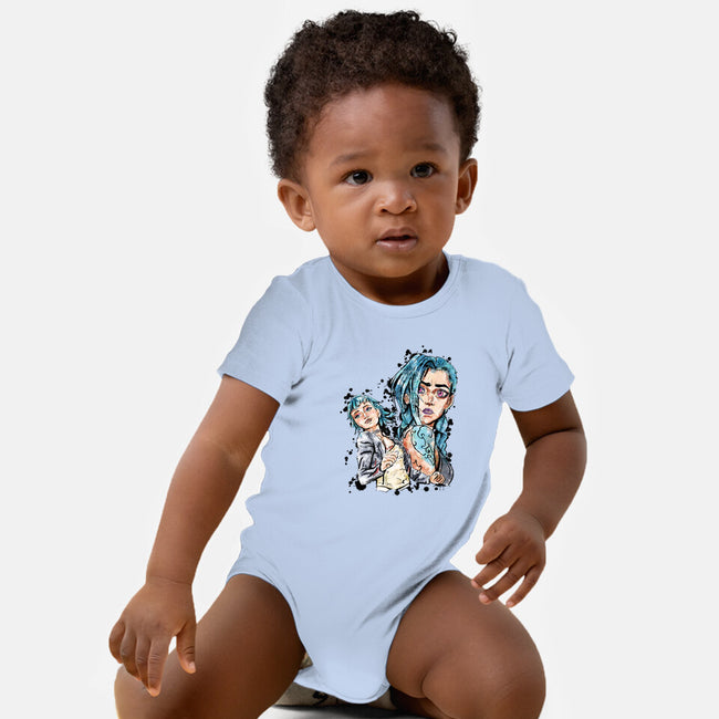 Two Universes-Baby-Basic-Onesie-nickzzarto