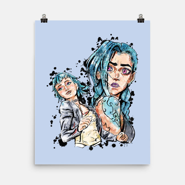 Two Universes-None-Matte-Poster-nickzzarto