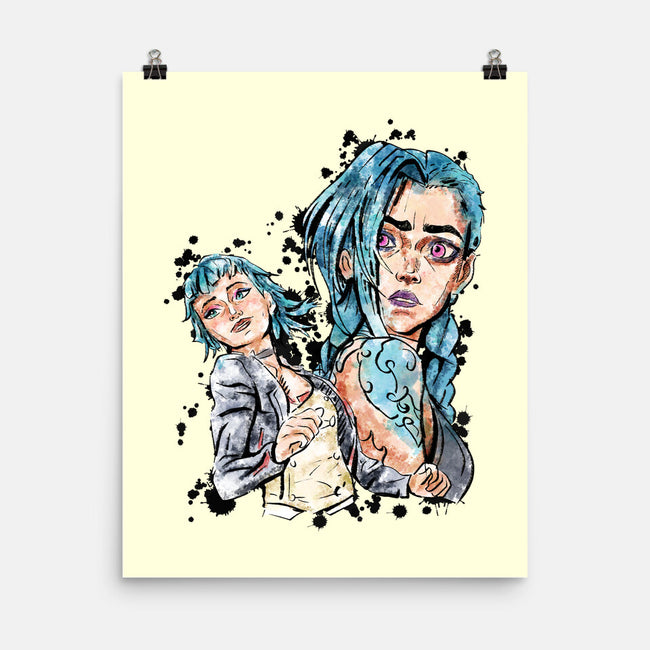 Two Universes-None-Matte-Poster-nickzzarto