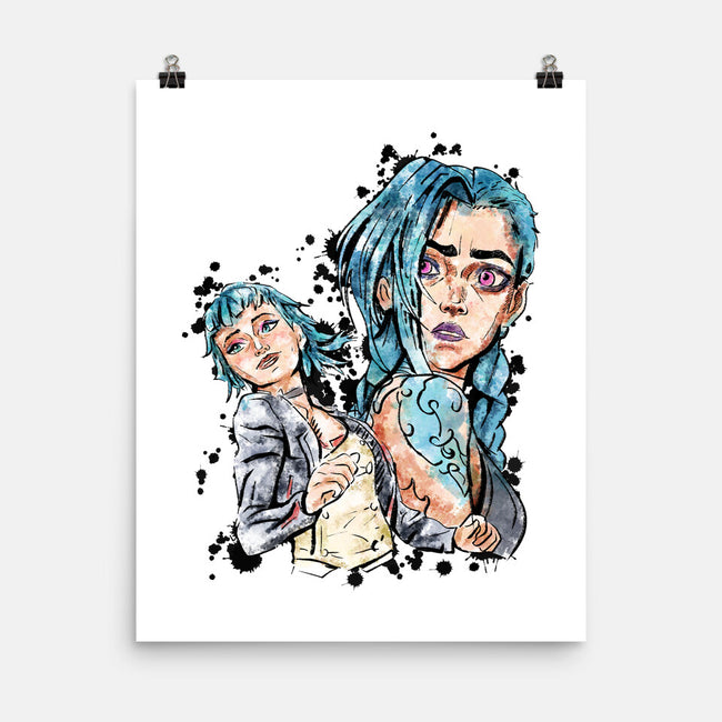 Two Universes-None-Matte-Poster-nickzzarto