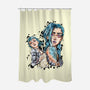 Two Universes-None-Polyester-Shower Curtain-nickzzarto