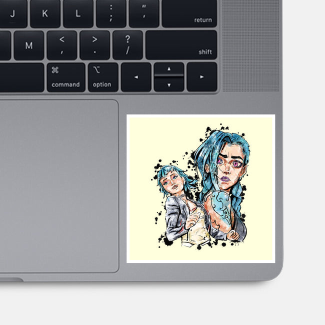 Two Universes-None-Glossy-Sticker-nickzzarto