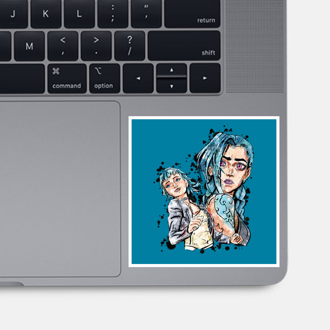 Two Universes-None-Glossy-Sticker-nickzzarto