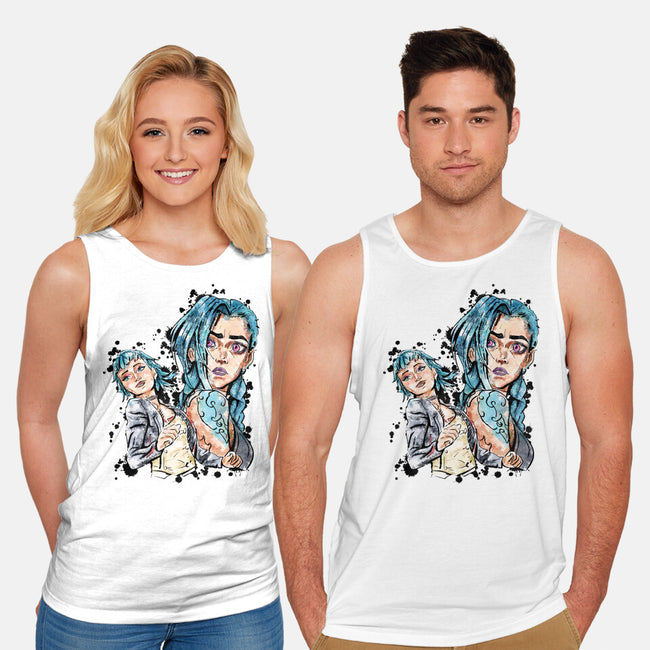 Two Universes-Unisex-Basic-Tank-nickzzarto