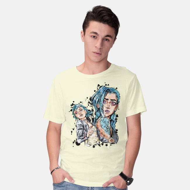 Two Universes-Mens-Basic-Tee-nickzzarto