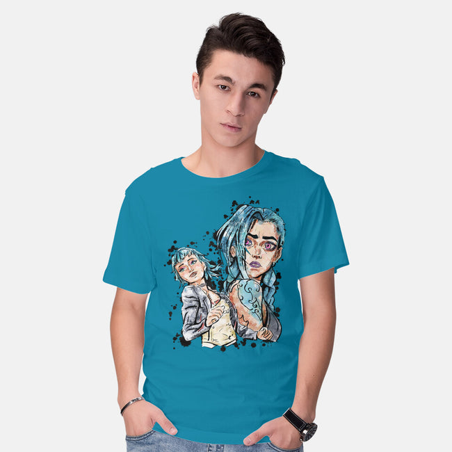 Two Universes-Mens-Basic-Tee-nickzzarto