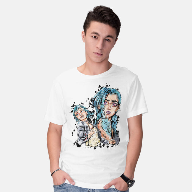 Two Universes-Mens-Basic-Tee-nickzzarto