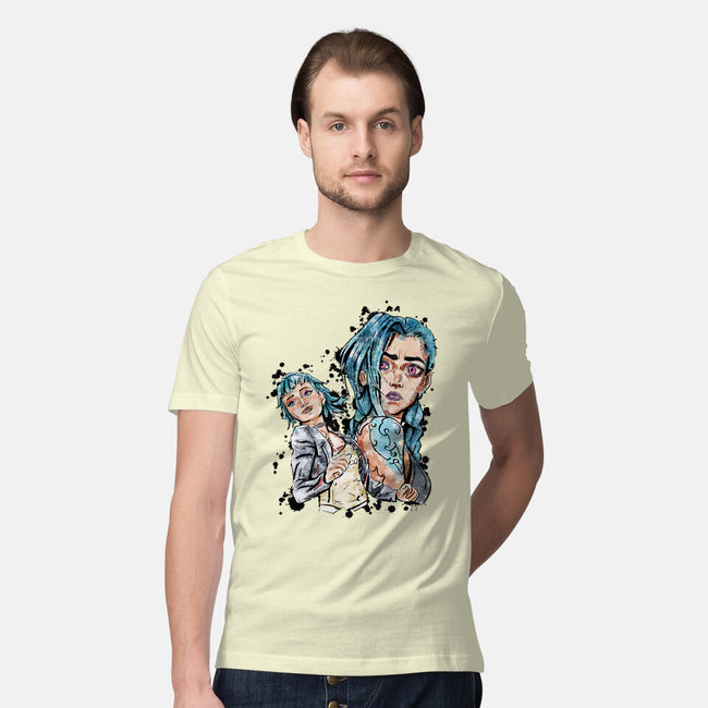 Two Universes-Mens-Premium-Tee-nickzzarto