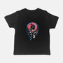 Power Of The Fireball-Baby-Basic-Tee-glitchygorilla