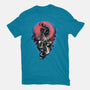 Power Of The Fireball-Mens-Basic-Tee-glitchygorilla