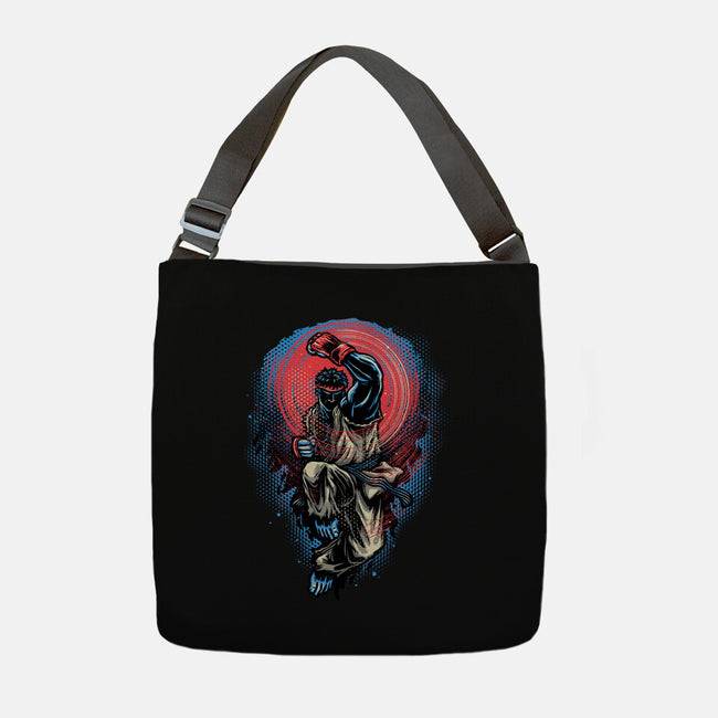 Power Of The Fireball-None-Adjustable Tote-Bag-glitchygorilla