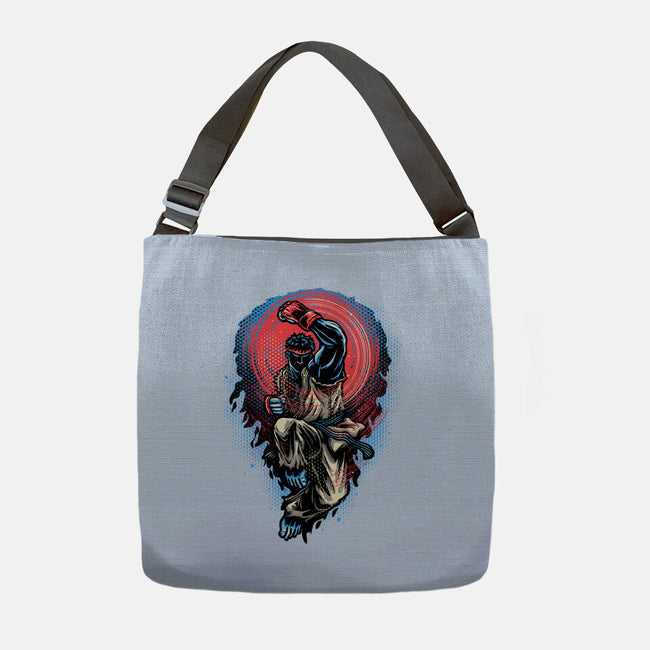 Power Of The Fireball-None-Adjustable Tote-Bag-glitchygorilla