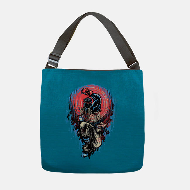 Power Of The Fireball-None-Adjustable Tote-Bag-glitchygorilla