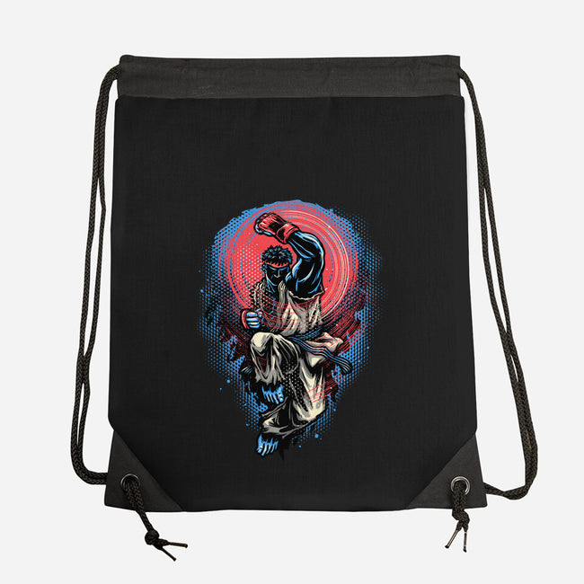 Power Of The Fireball-None-Drawstring-Bag-glitchygorilla