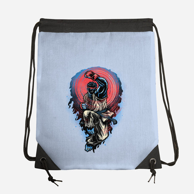 Power Of The Fireball-None-Drawstring-Bag-glitchygorilla