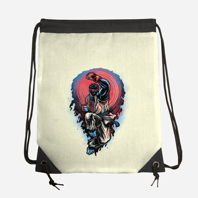 Power Of The Fireball-None-Drawstring-Bag-glitchygorilla