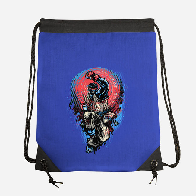 Power Of The Fireball-None-Drawstring-Bag-glitchygorilla
