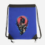 Power Of The Fireball-None-Drawstring-Bag-glitchygorilla