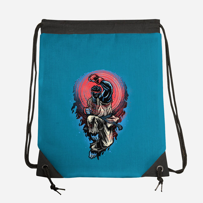 Power Of The Fireball-None-Drawstring-Bag-glitchygorilla