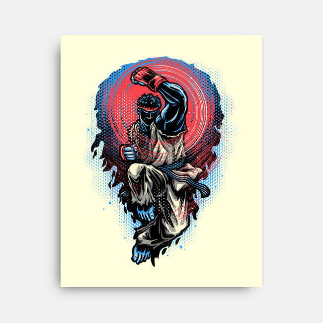 Power Of The Fireball-None-Stretched-Canvas-glitchygorilla