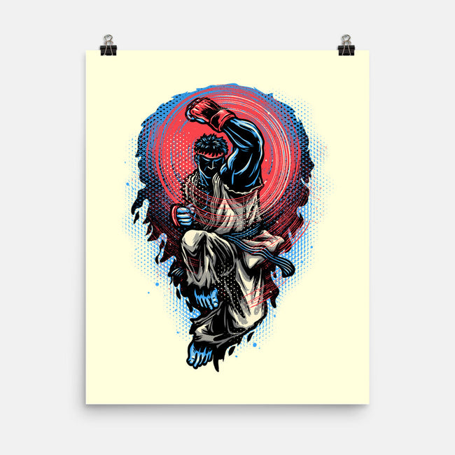 Power Of The Fireball-None-Matte-Poster-glitchygorilla