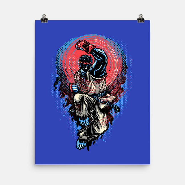 Power Of The Fireball-None-Matte-Poster-glitchygorilla