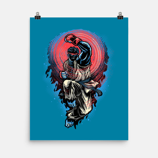 Power Of The Fireball-None-Matte-Poster-glitchygorilla