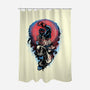 Power Of The Fireball-None-Polyester-Shower Curtain-glitchygorilla