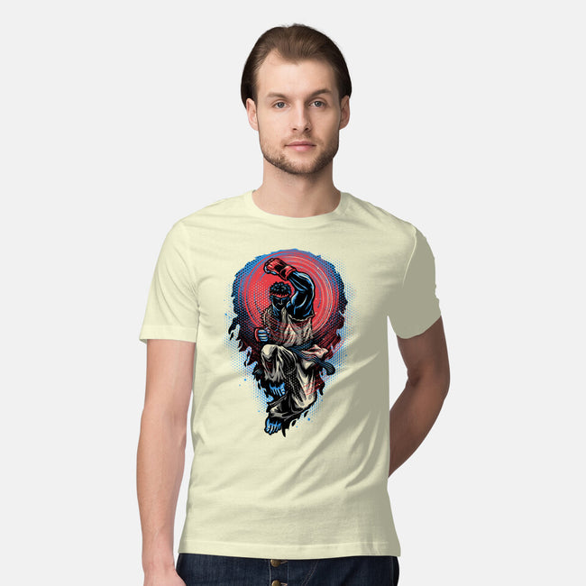 Power Of The Fireball-Mens-Premium-Tee-glitchygorilla