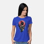 Power Of The Fireball-Womens-Basic-Tee-glitchygorilla
