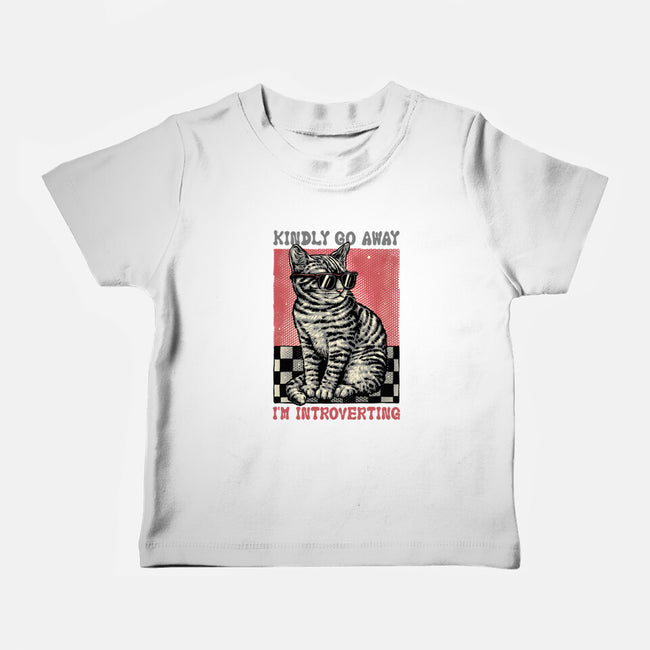Introvert Mode-Baby-Basic-Tee-glitchygorilla