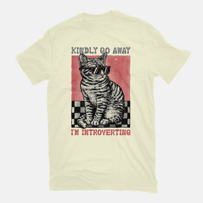 Introvert Mode-Mens-Basic-Tee-glitchygorilla
