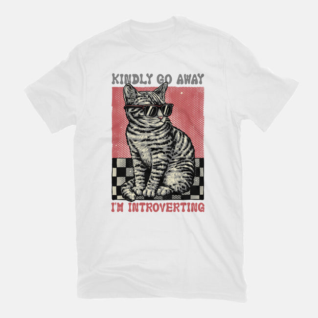 Introvert Mode-Mens-Basic-Tee-glitchygorilla
