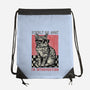 Introvert Mode-None-Drawstring-Bag-glitchygorilla