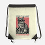 Introvert Mode-None-Drawstring-Bag-glitchygorilla
