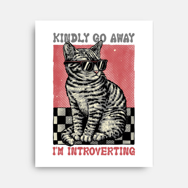 Introvert Mode-None-Stretched-Canvas-glitchygorilla
