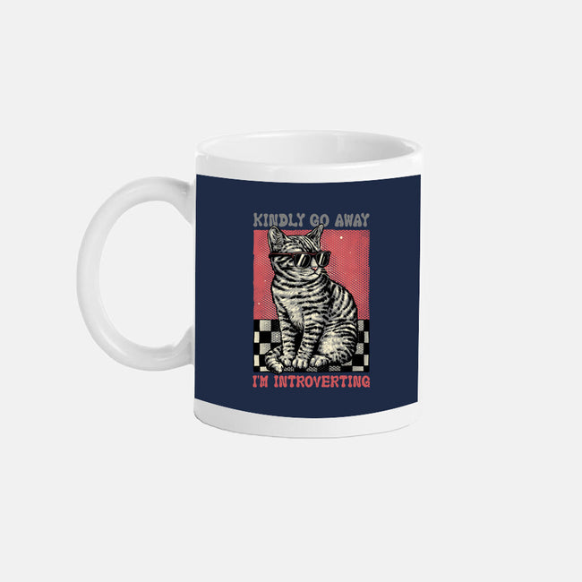 Introvert Mode-None-Mug-Drinkware-glitchygorilla